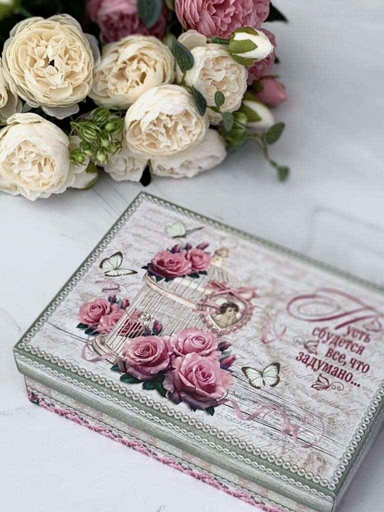 Коробка для подарка мужская, черный - Centerpack